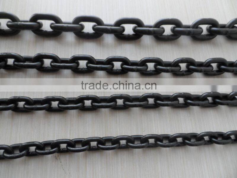 China black surface treatment link chains ,Hot sell
