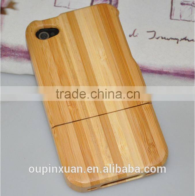 Bamboo cell phone case,Low price promotion new product bamboo phone case