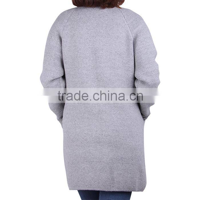 2015 autumn winter fashion Women long sleeve Knitted Sweater Cardigans ,outerwear ,knitwear