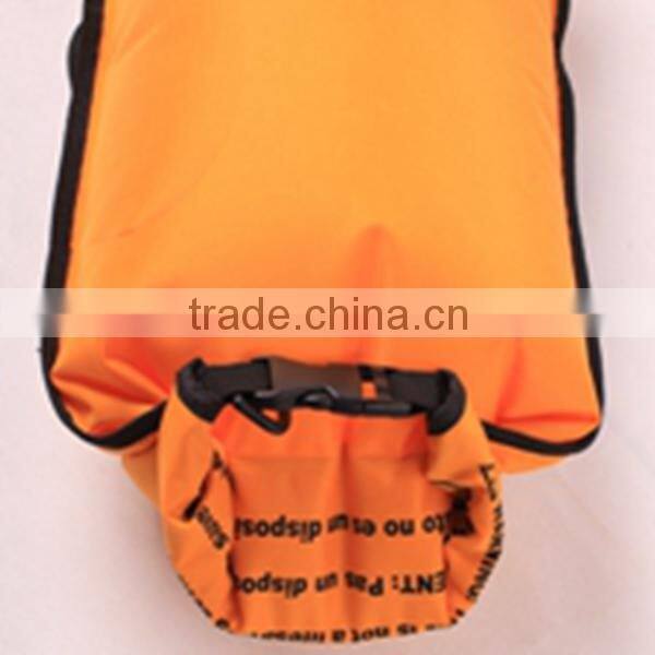 pvc yellow safer inflatable floating buoy for swimming race