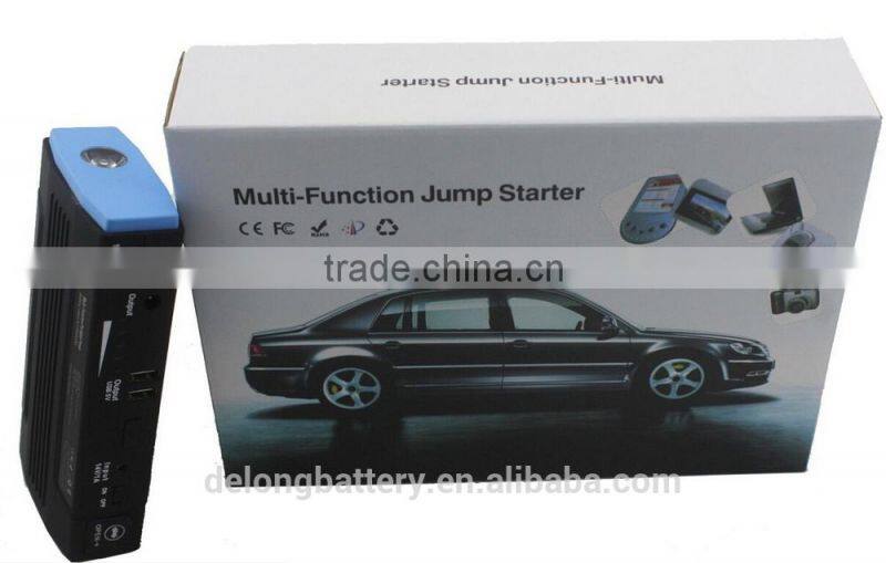 13800mah Emergency car portable battery jump starter mobile power pack battery jump starter