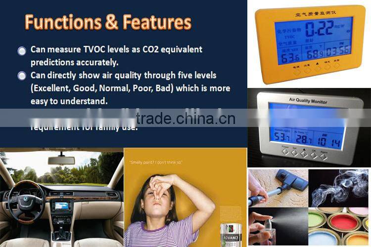 wireless air quality monitor sensore di co2 sensor