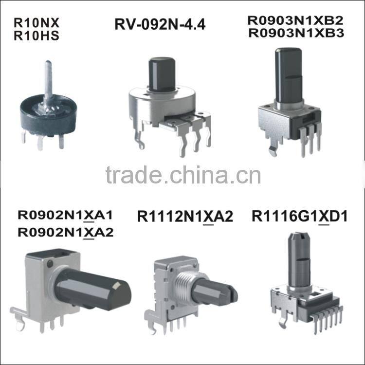 RS17-12 pole 6 position rotary switch volume on-off switch rotary switch rotary switch 4 pole 2section pins rotary switch
