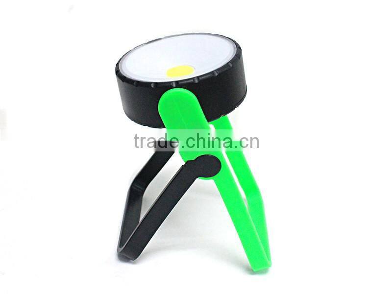 for Night Reading, Camping, Emergency Powered By 3*AAA Battery 3W COB Working Light