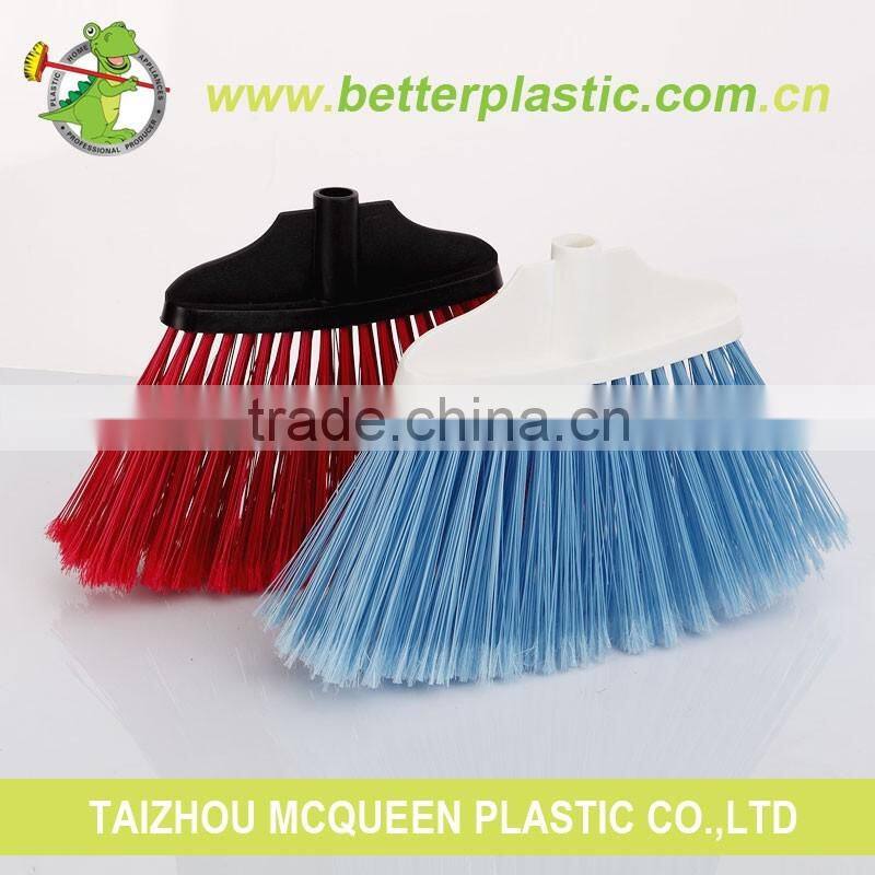 Hot Selling Durable Cheap 2202 Plastic Broom Cleaning Floor Broom Brush Sweep Easy Broom