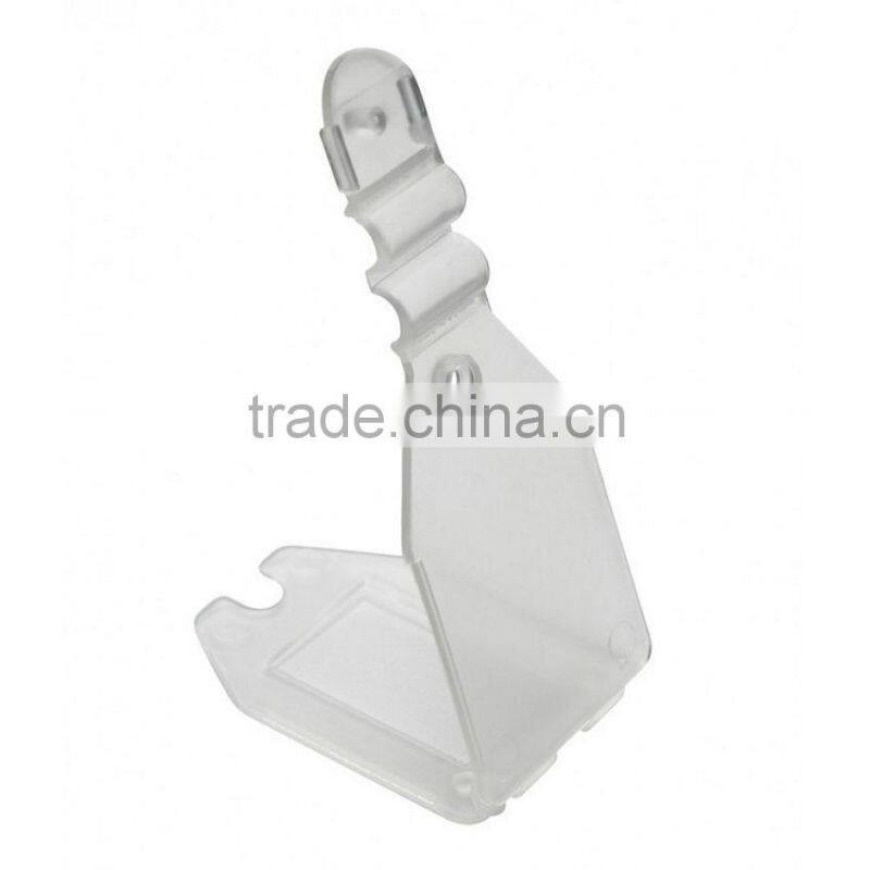 28*50mm Clear Plastic Euro Hook EPOS Swing Tag Price Ticket Holder