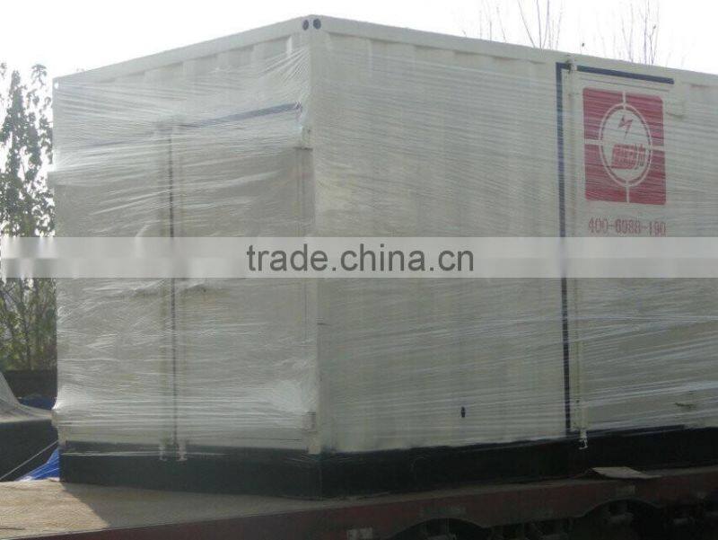 China famous LVHUAN 600KW coal bed gas generator set, less than 25% methane