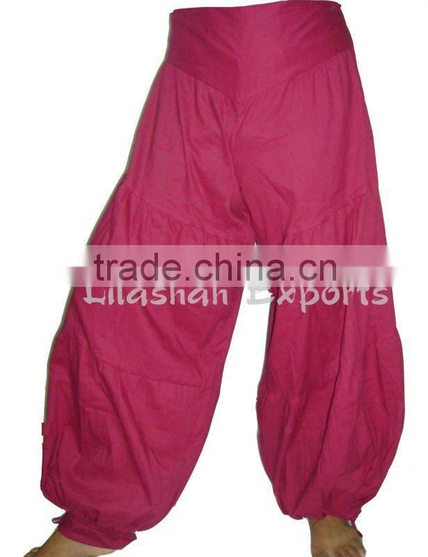 2542 Cotton harem trouser boho gypsy harem pant indian printed pant soft rayon pant loose baggy pant genie alibaba pants