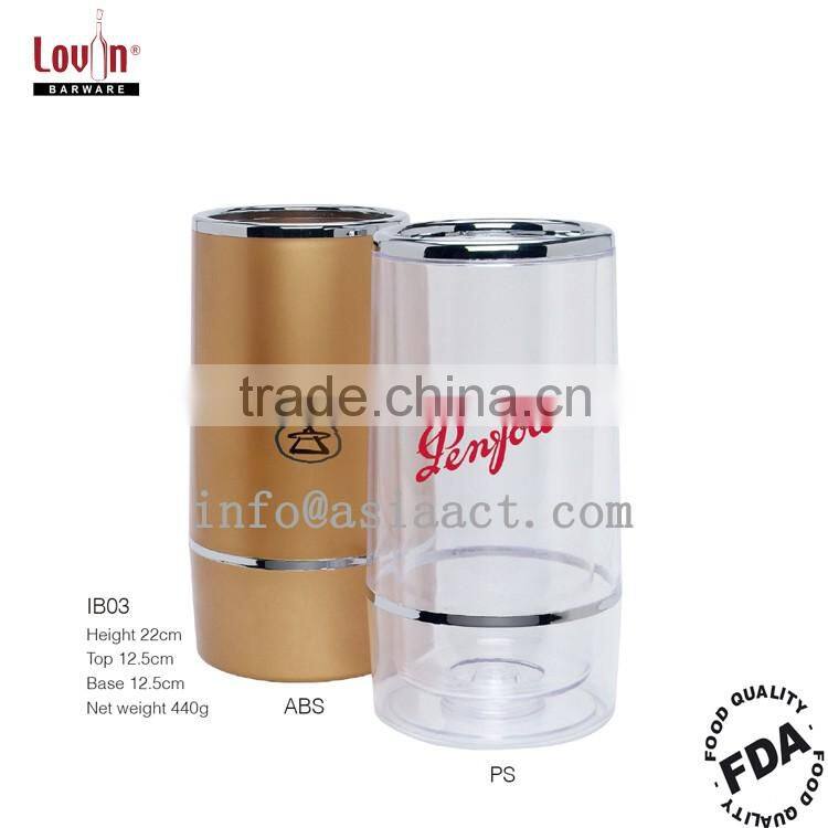 plastic ice bucket, ABS ice bucket,customer ice bucket