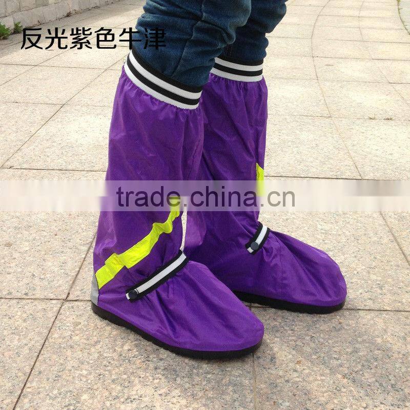 anti-skidding wateproof 190T oxford fabric shoes TPR