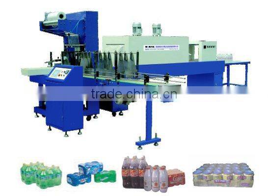 Shrink-wrapping Packing Machine/automatic non tray heat shrink film packing machine/small bottle pure water packing machine