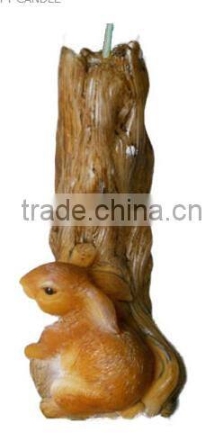 fancy scented squirrel shaped candle for household decoration or party using