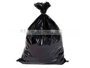 Promotional Factory sale disposable plastic black garbage bag