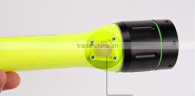 Hot sales factory supply rechargeable waterproof torch light T6 LED diving powerful led flashlight