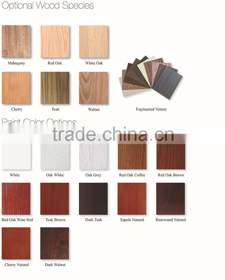 Popular honeycomb paper core interior flush room door design