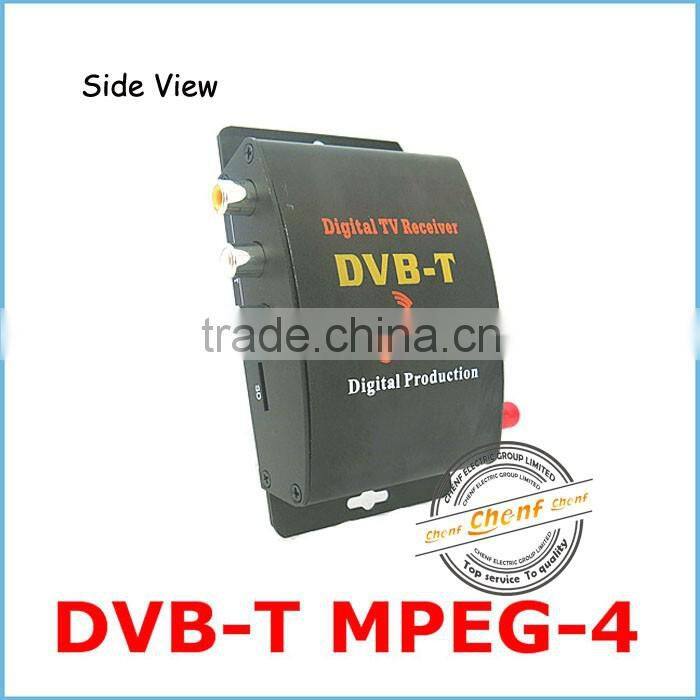2014 Hot Sale HD DVB-T Mpeg-4 For Car TV Receiver