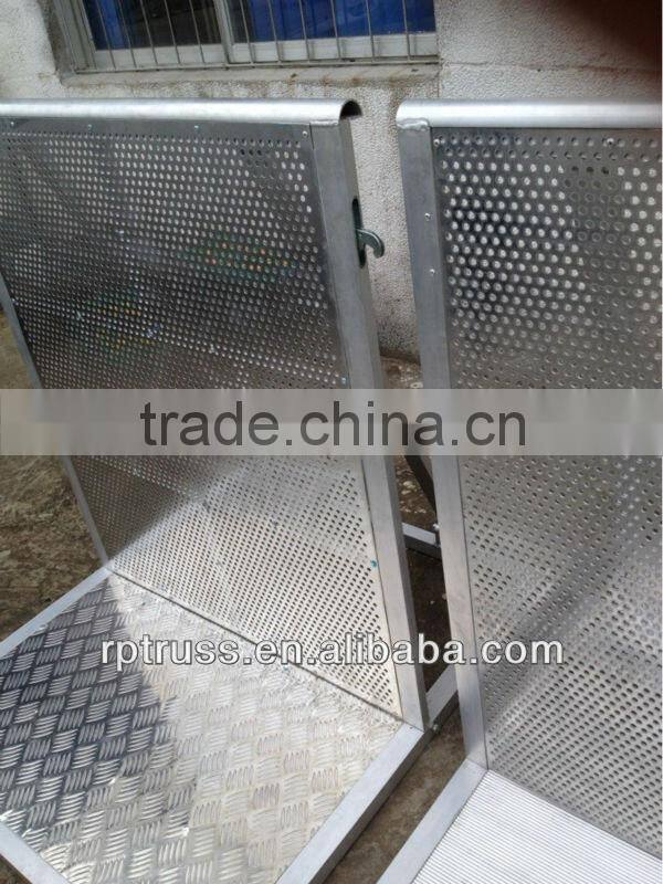 China Factory Expandable aluminum Crowd Control Barricade