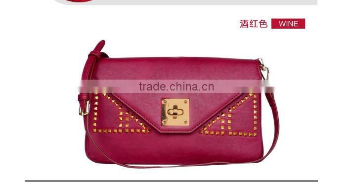 new products of pu leather handbag with handbag hook for china wholesale