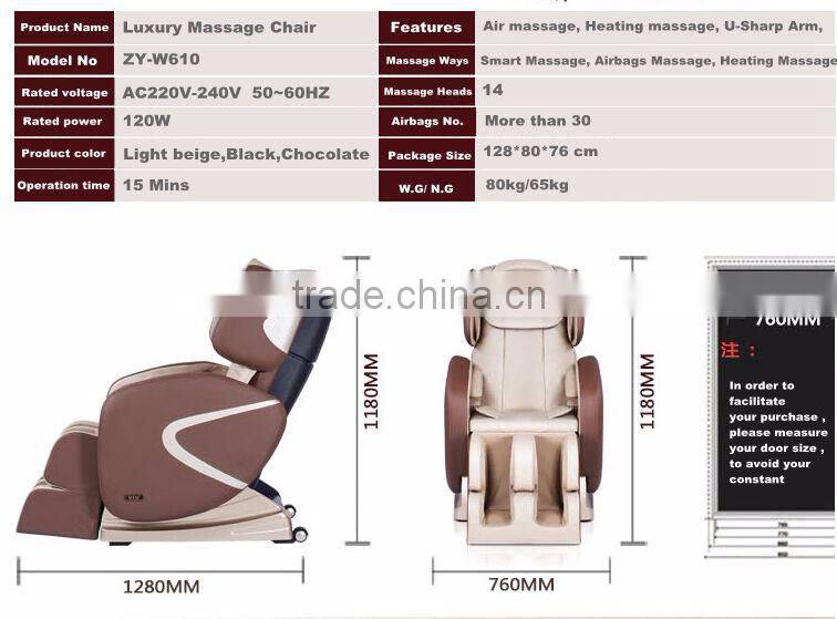 electric vibration massage chiar realistic full body massage chair