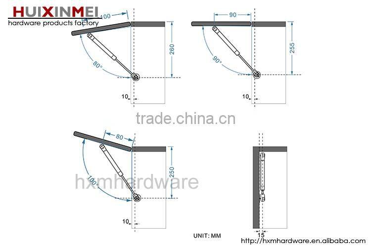 stable quality chinese hot sale gas spring HXM1807