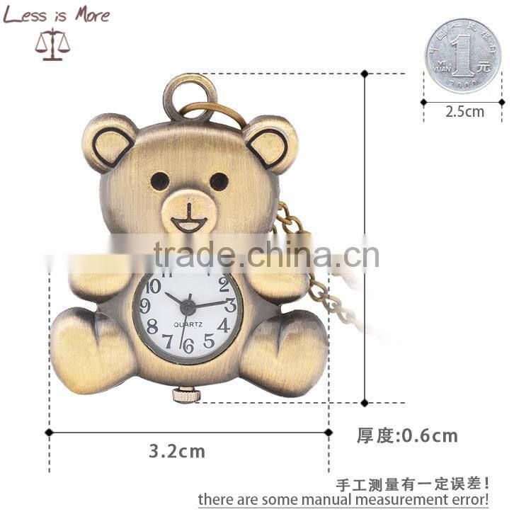 Alloy Antique Pocket Watch for bear Style