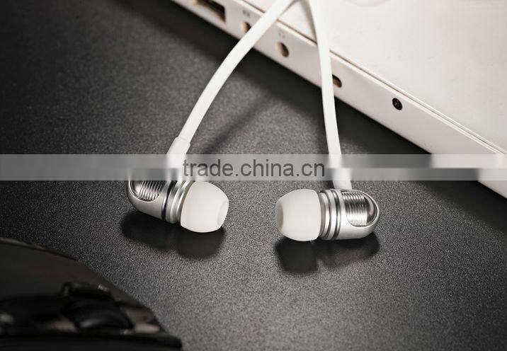 Wallytech W801 High Performance In-Ear Headphones with Built-in Mic Headset Earbuds with 3-Button Volume For iphone