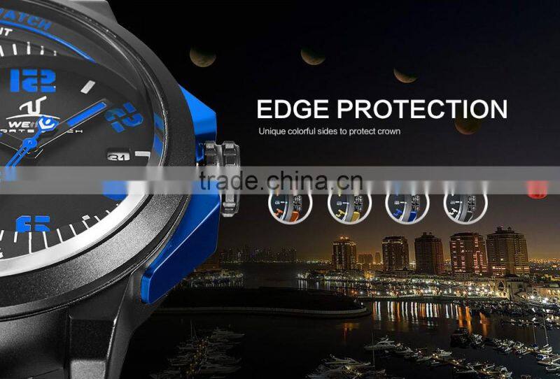 2016 Faishion Lcd display Silicone band Quantz watch Man watch Sport watch