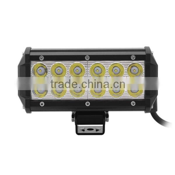 China factory 7inch 36W Offroad LED Light Bar, Flood/Spot Beam 4X4 Offroad Lamp