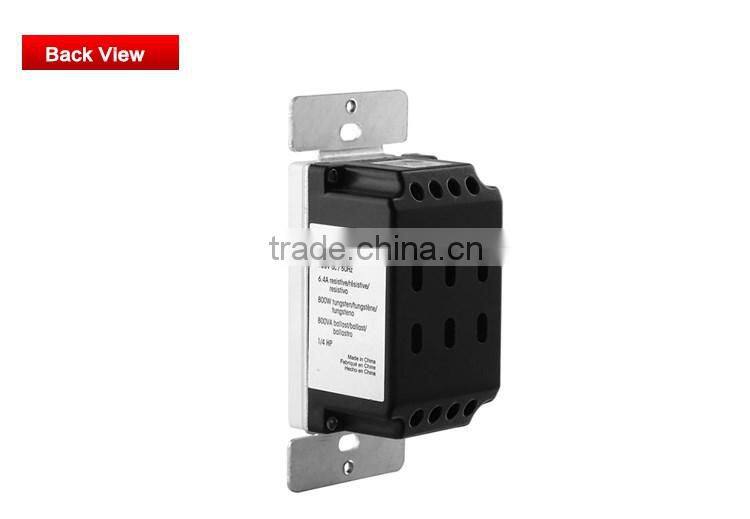 UL CUL 120V Single Pole Latching relay control digital timer switch no neutral wire required