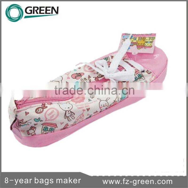 Kids shoe shaped pencil case
