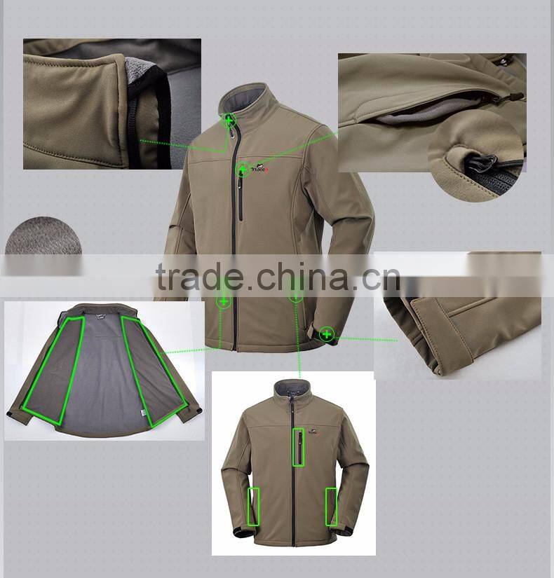 2XM12A1 Mens Spring Sports Wind Breaker Soft Shell Jacket