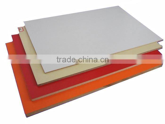 1220x2440x17mm melamine faced MDF