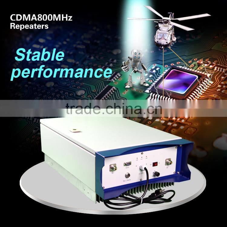10km Kingtone 20watts high power CDMA800 mobile signal repeater rf powerful amplificer CDMA800MHz cellular signal repeater