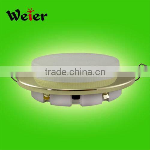 chrome golden color gu10 mr16 spot light ceiling lamp holder