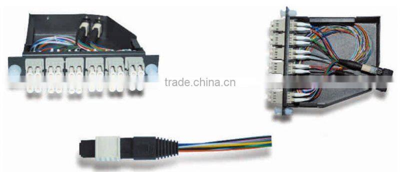 Fiber optic MPO pigtail