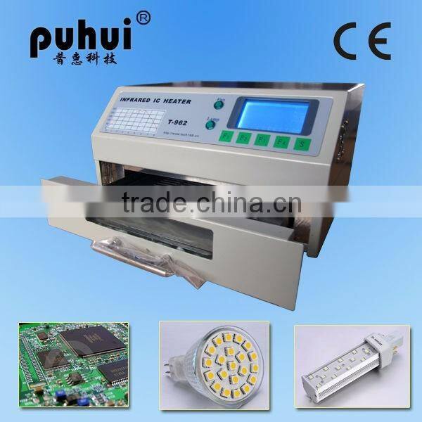 Puhui T962 mini size portable reflow oven with after-sale service