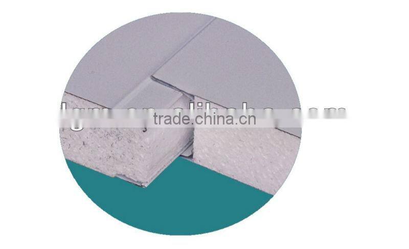 China low cost fast Flat surface Polystyrene Sandwich panel
