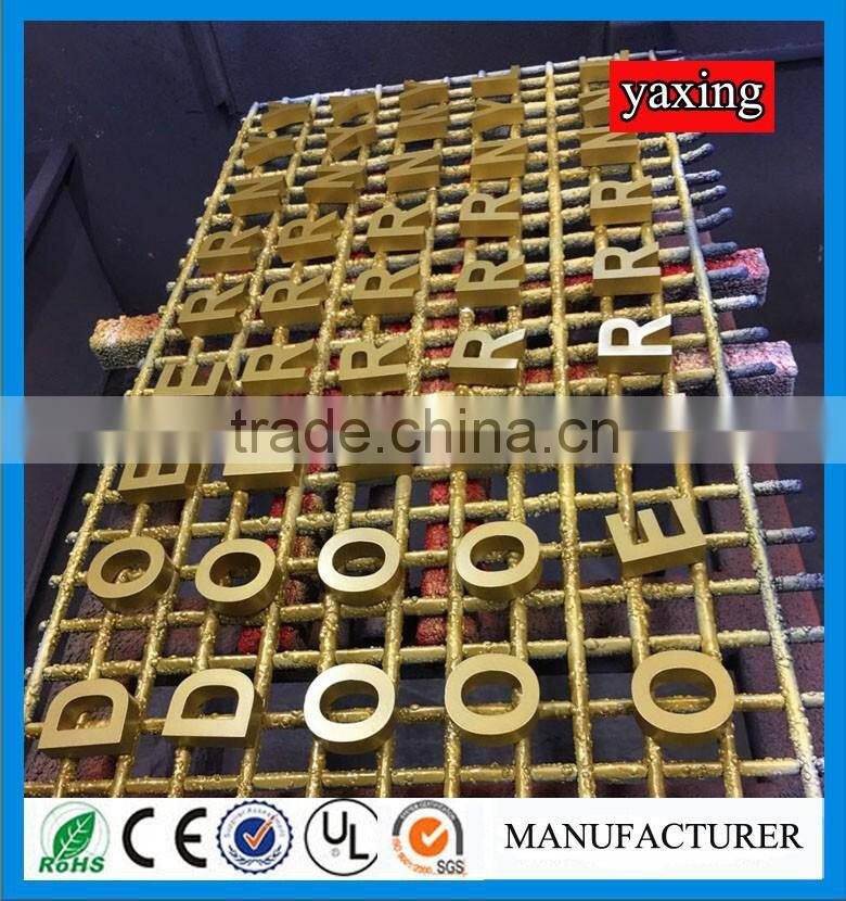 Advertising LED mini acrylic straight flange letter