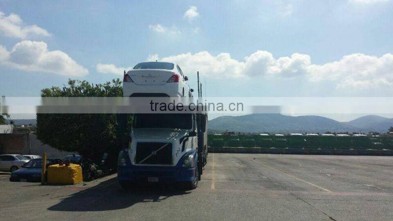 hot selling good quality cheap car semi trailer/6 cars hauler trailer