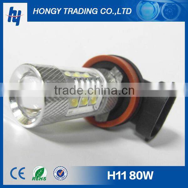 Automotive LED fog light bulb H8 H11 CREES 80W