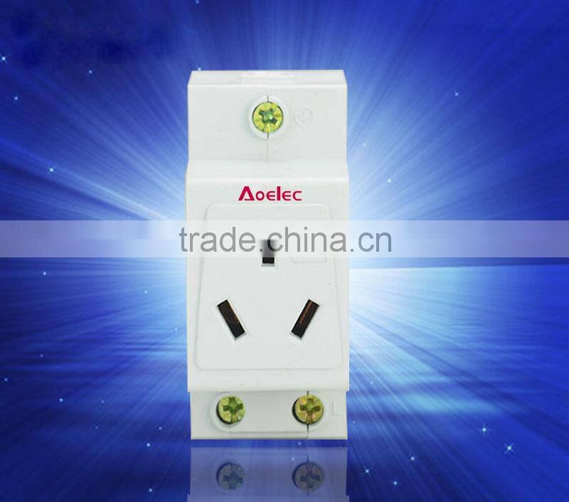 AC30-16/2 Din Rail Modular Socket