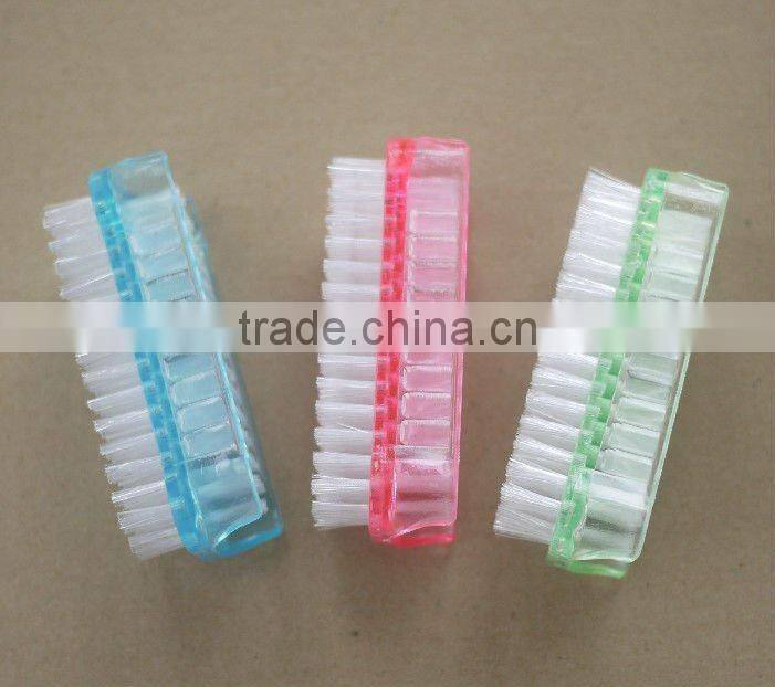 plastic nail cleaning brush set