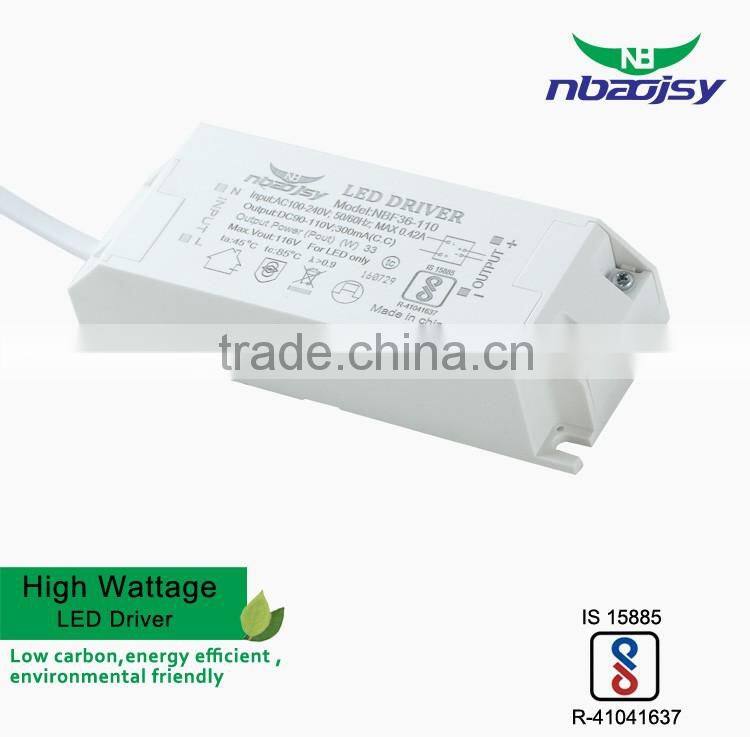 free sample single output typle and india bis led driver isolated