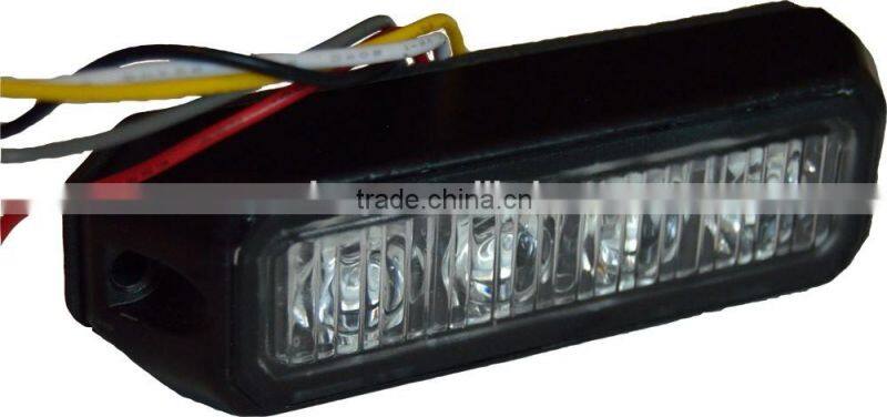 ECE R65, E9 MARK LED Strobe Lightheads/LED Security Flash Strobe light /Dash light /Grille light (SR-LS-LD-4T),1W LED,Super-Thin