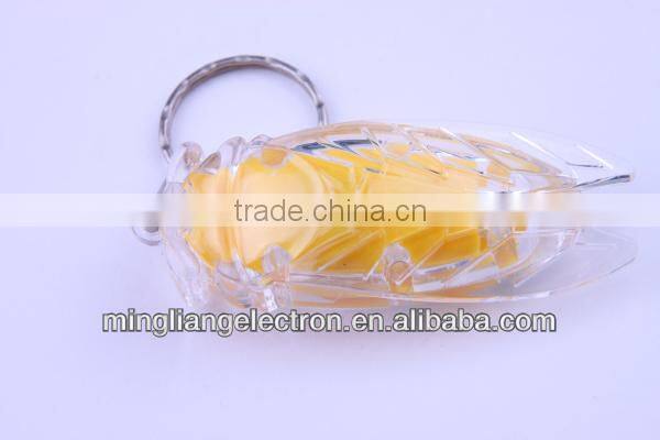 PVC Led cricket keychain novelty gifts