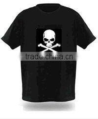 flashing el equalizer t shirt