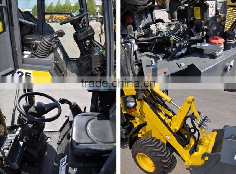 mini cheap wheel loader mini front end loader for sale