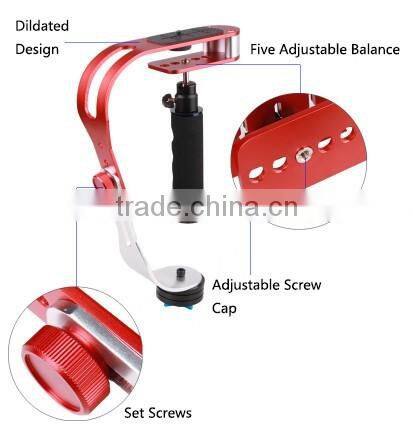 Professional Light Weight Mini Camera Video Stabilizer For DSLR Camera