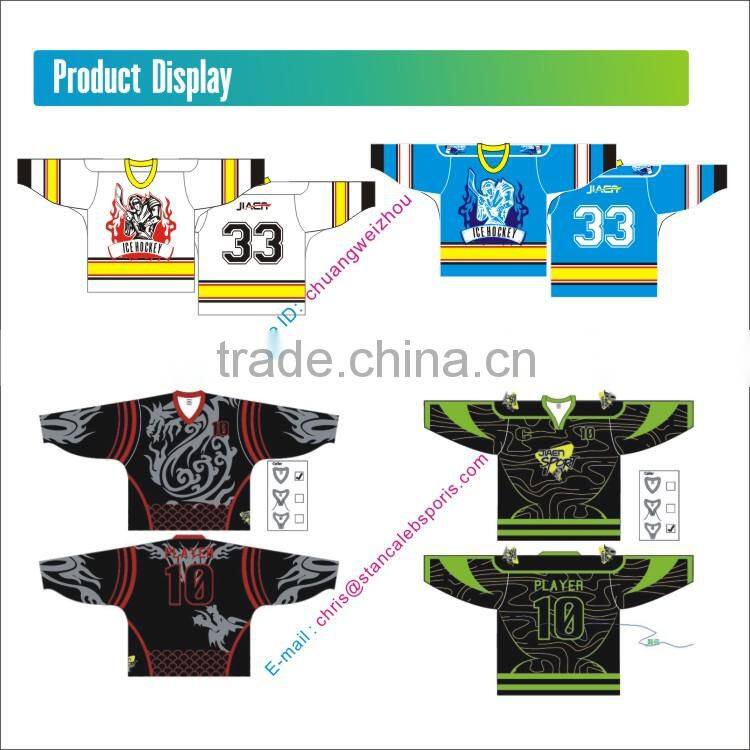 Custom Sublimation sportswear canada jersey adult mighty ducks movie ice hockey jersey