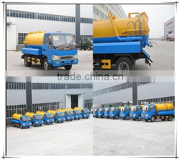 4X2 Hot sale JAC Sewer Sucking Truck